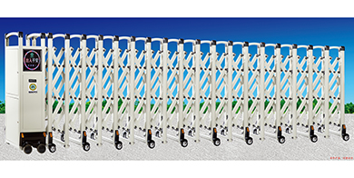 鋅鋼電動伸縮門 SOOYII-X-8.3